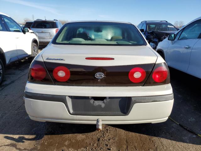 2G1WF52E349343128 - 2004 CHEVROLET IMPALA BEIGE photo 6