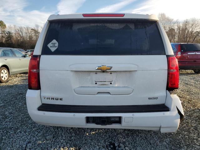 1GNSKBKC6GR473002 - 2016 CHEVROLET TAHOE K1500 LT WHITE photo 6