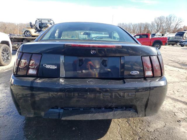 1FAFP40481F135893 - 2001 FORD MUSTANG BLACK photo 6