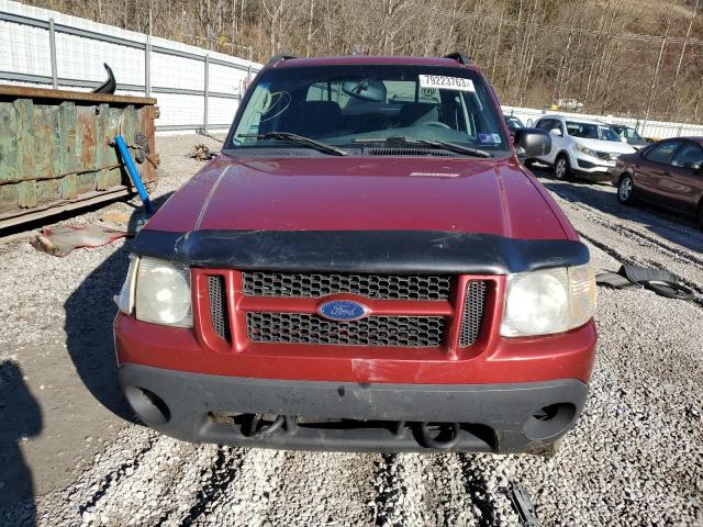 1FMZU77K24UA03715 - 2004 FORD EXPLORER S MAROON photo 5