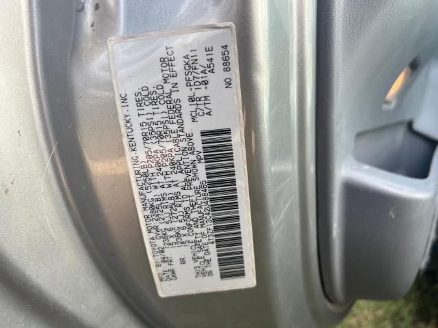 4T3ZF13C42U488465 - 2002 TOYOTA SIENNA LE SILVER photo 10