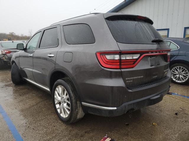 1C4SDJET2FC714421 - 2015 DODGE DURANGO CITADEL GRAY photo 2