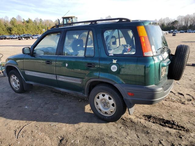 JHLRD1841YC019436 - 2000 HONDA CR-V LX GREEN photo 2