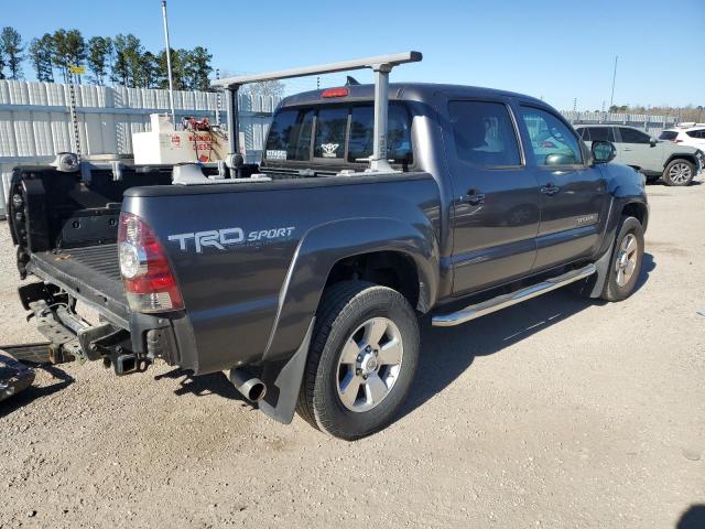 5TFJU4GN2EX052360 - 2014 TOYOTA TACOMA DOUBLE CAB PRERUNNER GRAY photo 3