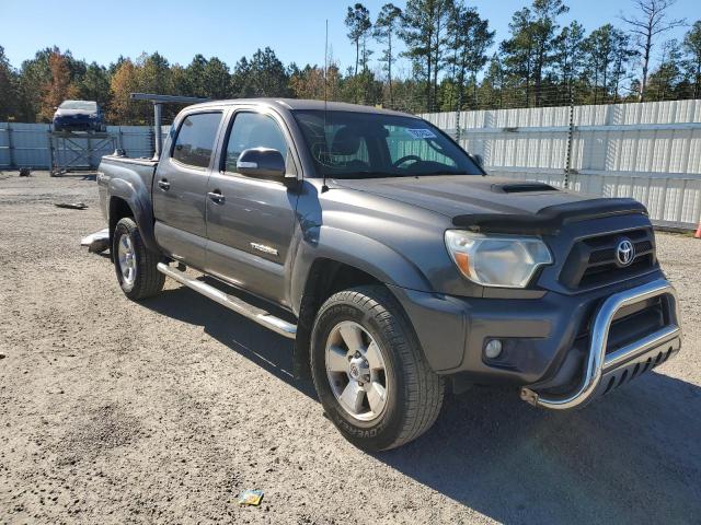 5TFJU4GN2EX052360 - 2014 TOYOTA TACOMA DOUBLE CAB PRERUNNER GRAY photo 4