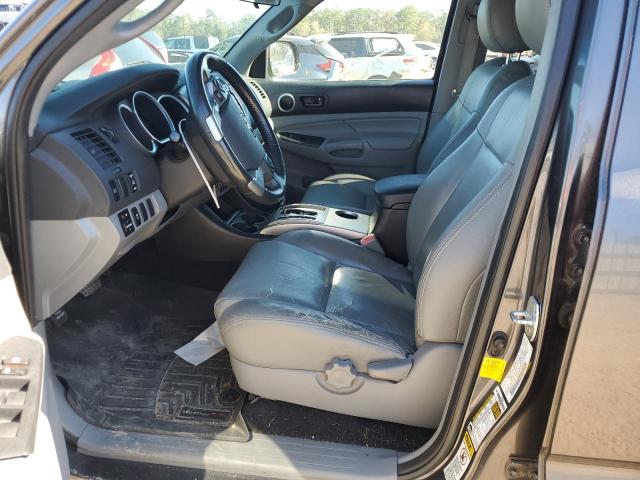 5TFJU4GN2EX052360 - 2014 TOYOTA TACOMA DOUBLE CAB PRERUNNER GRAY photo 7