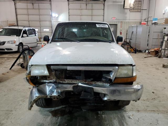 1FTYR10C2XUA55237 - 1999 FORD RANGER WHITE photo 5