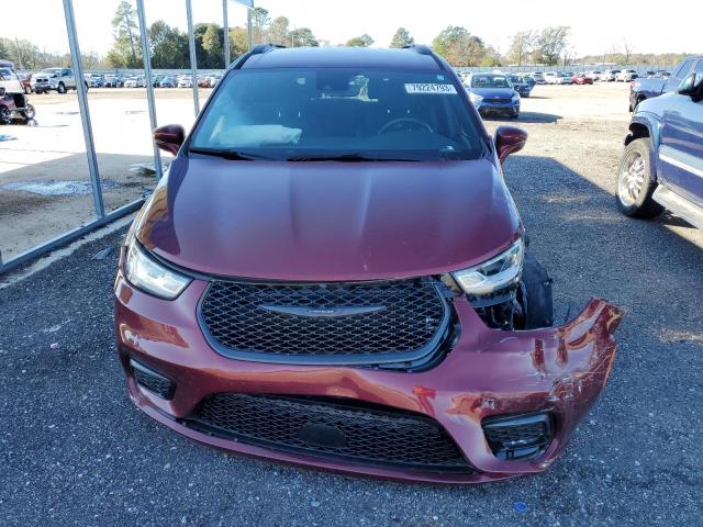 2C4RC1FG7MR592579 - 2021 CHRYSLER PACIFICA TOURING BURGUNDY photo 5