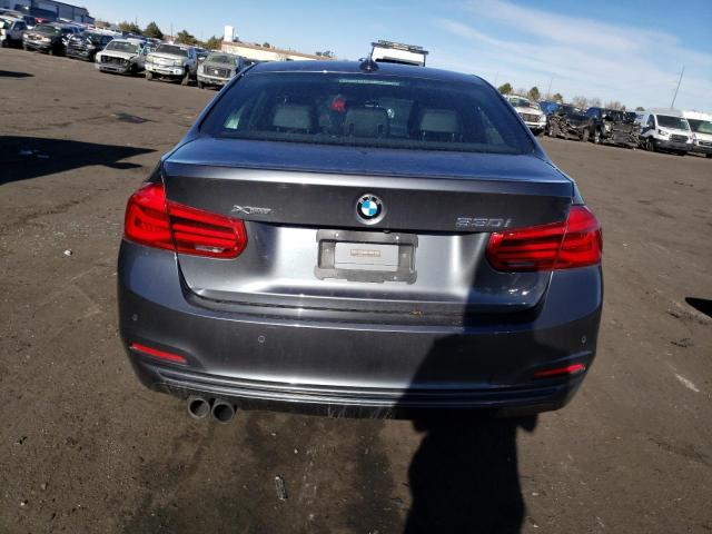 WBA8D9G30HNU61755 - 2017 BMW 330 XI GRAY photo 6