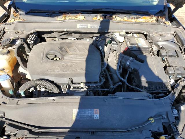 3FA6P0HD2HR273861 - 2017 FORD FUSION SE CHARCOAL photo 11