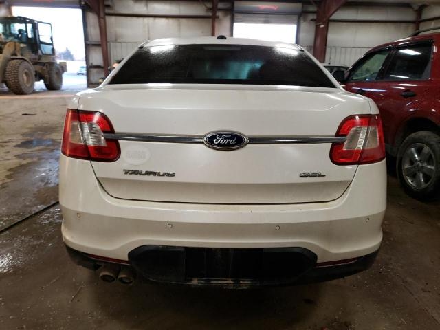 1FAHP2EW6BG142411 - 2011 FORD TAURUS SEL WHITE photo 6