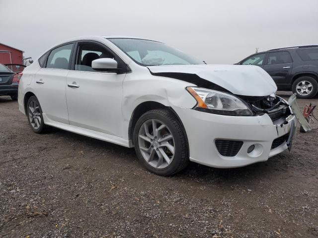 3N1AB7APXEL617048 - 2014 NISSAN SENTRA S WHITE photo 4