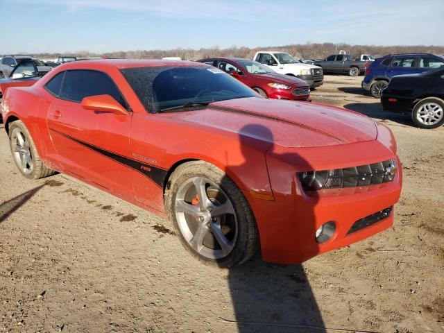 2G1FC1E35D9169087 - 2013 CHEVROLET CAMARO LT ORANGE photo 4