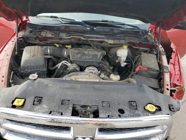 1D3HB18PX9S741222 - 2009 DODGE RAM 1500 BURGUNDY photo 11