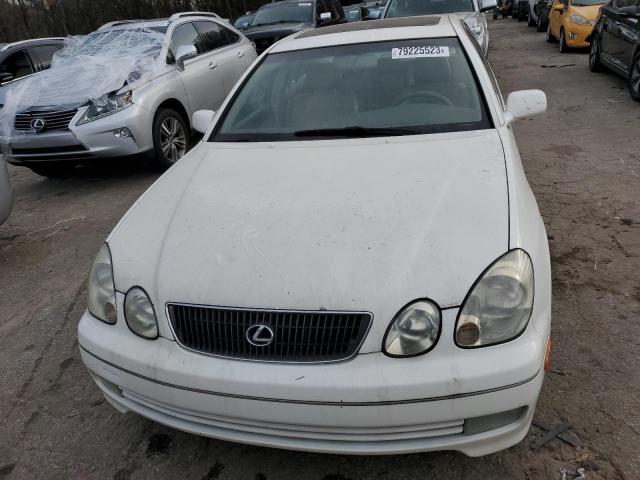 JT8BD68S9Y0092189 - 2000 LEXUS GS 300 WHITE photo 5