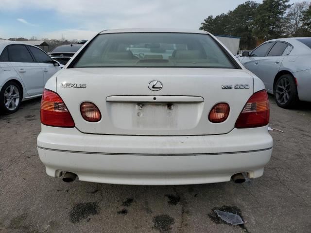 JT8BD68S9Y0092189 - 2000 LEXUS GS 300 WHITE photo 6