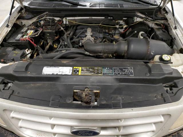 3FTZF17241MA62499 - 2001 FORD F150 WHITE photo 11