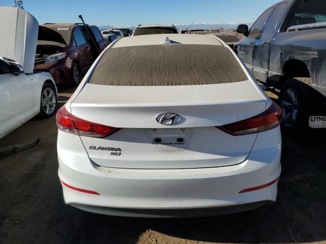 5NPD74LF6HH176795 - 2017 HYUNDAI ELANTRA SE WHITE photo 6