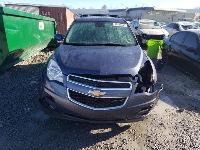 2GNALBEK7E6155572 - 2014 CHEVROLET EQUINOX LT BLUE photo 5