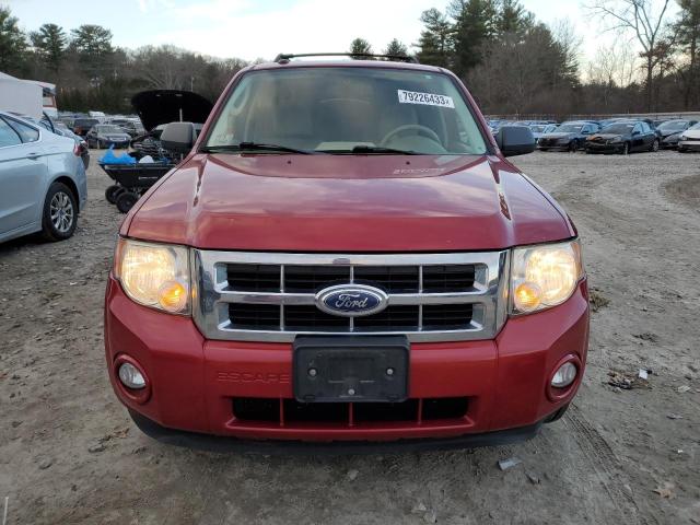 1FMCU9DGXBKC37997 - 2011 FORD ESCAPE XLT RED photo 5