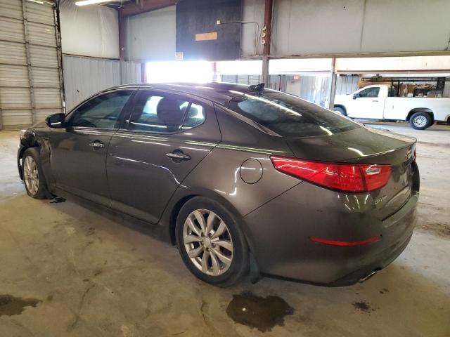 5XXGN4A72EG349699 - 2014 KIA OPTIMA EX GRAY photo 2