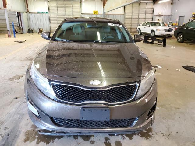 5XXGN4A72EG349699 - 2014 KIA OPTIMA EX GRAY photo 5