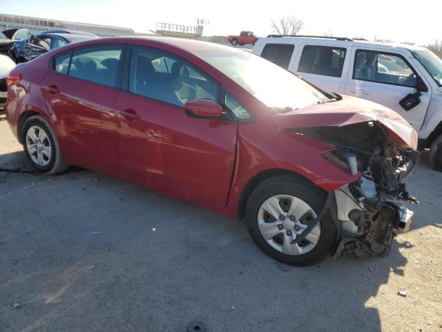 KNAFK4A65G5476494 - 2016 KIA FORTE LX RED photo 4