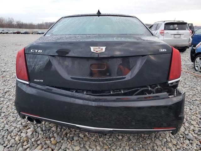 1G6KM5RS2JU133709 - 2018 CADILLAC CT6 PLATINUM CSAV BLACK photo 6