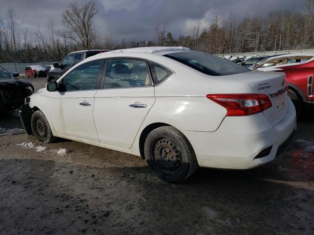 3N1AB7AP2GL667588 - 2016 NISSAN SENTRA S WHITE photo 2