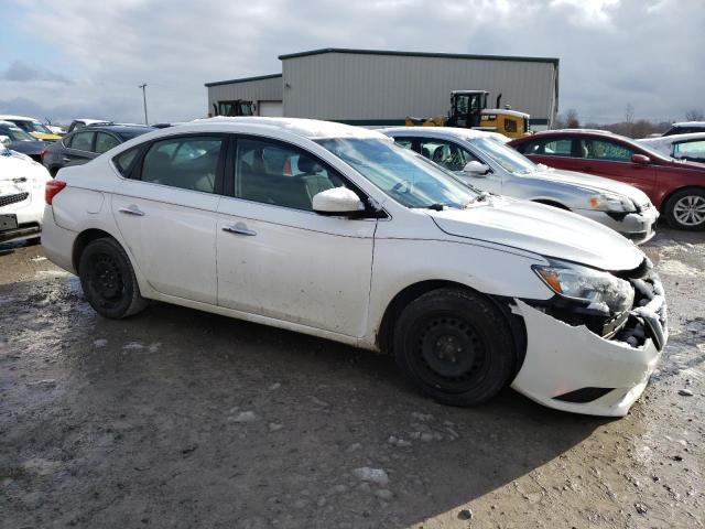 3N1AB7AP2GL667588 - 2016 NISSAN SENTRA S WHITE photo 4