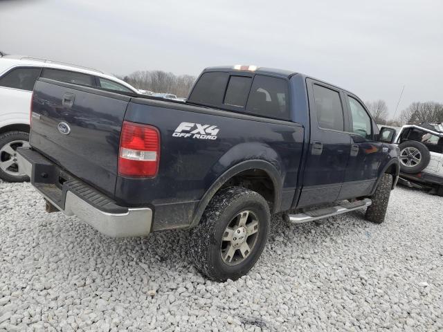 1FTPW145X5FA73731 - 2005 FORD F150 SUPERCREW BLUE photo 3