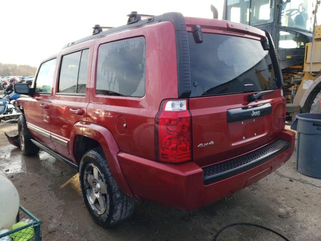 1J4RG4GKXAC127639 - 2010 JEEP COMMANDER SPORT ბურგუნდია ფოტო 2