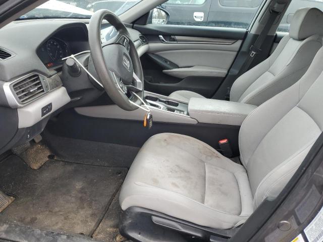 1HGCV1F15JA006488 - 2018 HONDA ACCORD LX GRAY photo 7