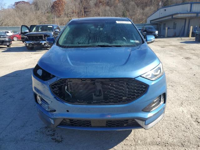 2FMPK4AP6KBB02265 - 2019 FORD EDGE ST BLUE photo 5