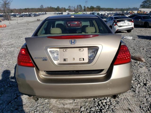 1HGCM66536A050080 - 2006 HONDA ACCORD EX TAN photo 6