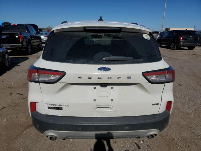 1FMCU0DZ4LUB49286 - 2020 FORD ESCAPE TITANIUM WHITE photo 6