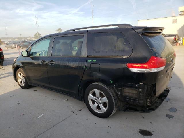 5TDKK3DC2ES488347 - 2014 TOYOTA SIENNA LE BLACK photo 2