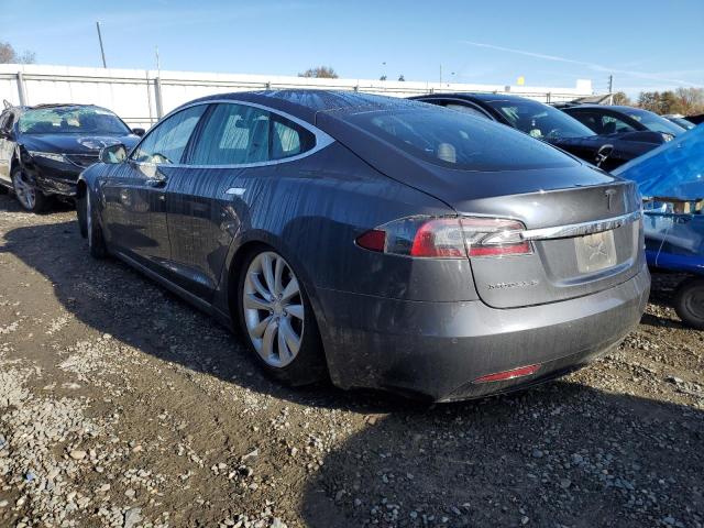 5YJSA1E10GF158444 - 2016 TESLA MODEL S ნაცრისფერი ფოტო 2