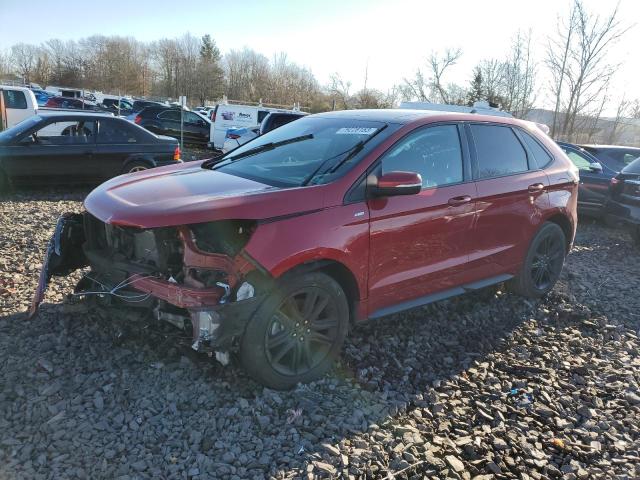 2FMPK4J90LBB30453 - 2020 FORD EDGE SEL RED photo 1