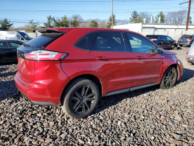 2FMPK4J90LBB30453 - 2020 FORD EDGE SEL RED photo 3