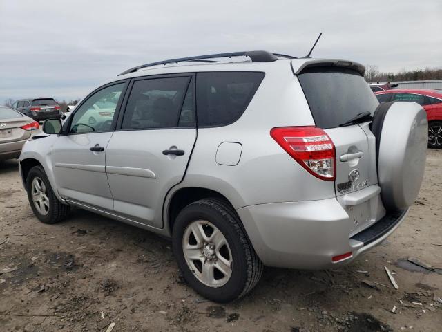 2T3ZF4DV8AW032355 - 2010 TOYOTA RAV4 SILVER photo 2