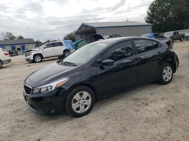 3KPFL4A72JE230264 - 2018 KIA FORTE LX BLACK photo 1