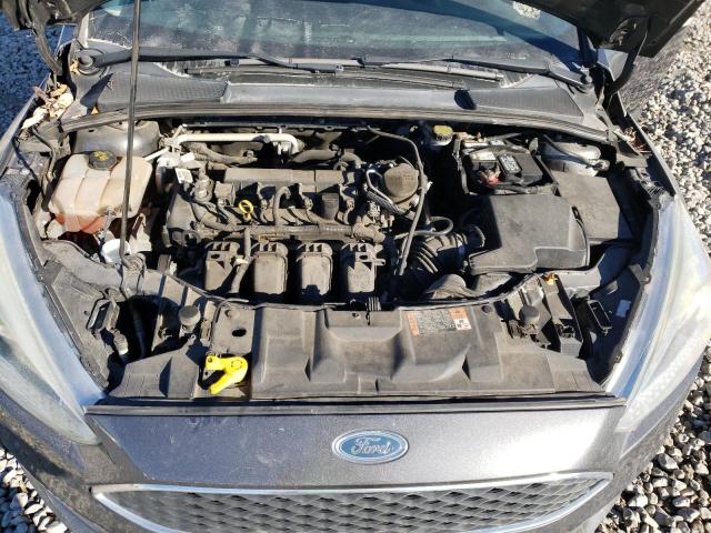 1FADP3K27FL351420 - 2015 FORD FOCUS SE GRAY photo 11