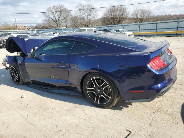 1FA6P8TH5J5156907 - 2018 FORD MUSTANG BLUE photo 2