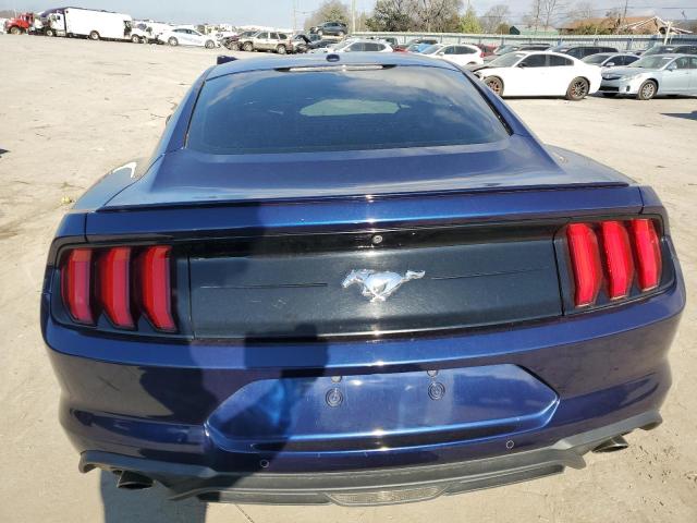 1FA6P8TH5J5156907 - 2018 FORD MUSTANG BLUE photo 6