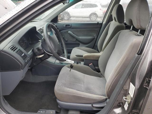 2HGES16355H583175 - 2005 HONDA CIVIC DX VP GRAY photo 7