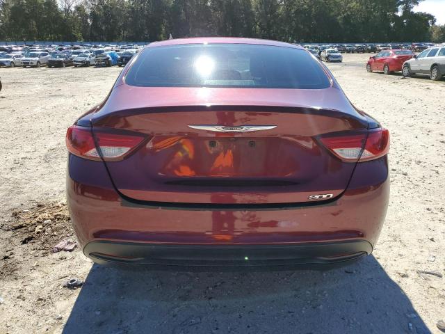 1C3CCCFB3HN511574 - 2017 CHRYSLER 200 LX BURGUNDY photo 6