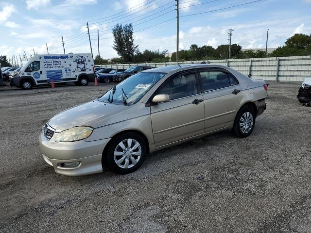 1NXBR32E15Z513665 - 2005 TOYOTA COROLLA CE GOLD photo 1