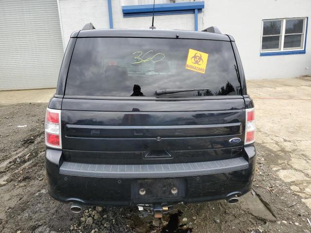 2FMGK5B81KBA11966 - 2019 FORD FLEX SE BLACK photo 6