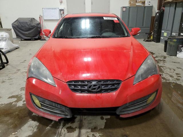 KMHHU6KH5AU012356 - 2010 HYUNDAI GENESIS CO 3.8L RED photo 5